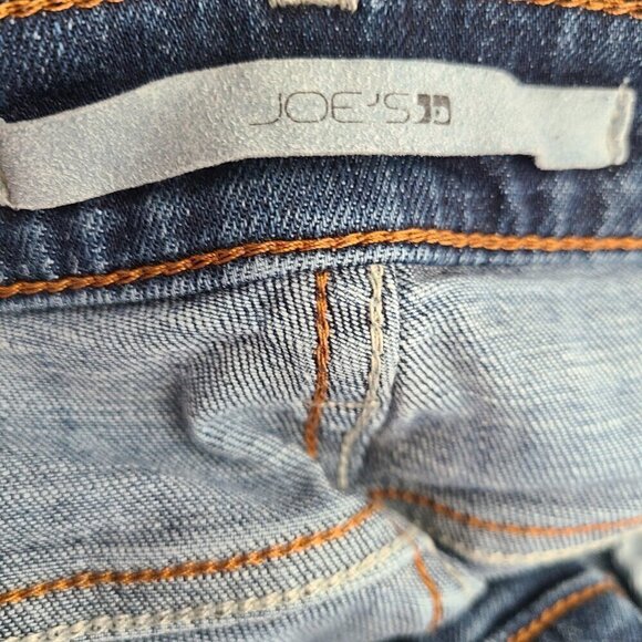 Joe's Jeans Rocker Ryder Dark Indigo Wash Boot cut Denim Jeans Mid Rise 32x34 - Picture 9 of 11